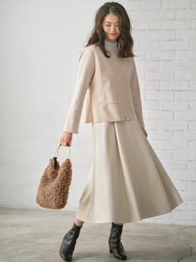 nissen Smile Modelsさん（レディース・168cm）の秋コーディネート