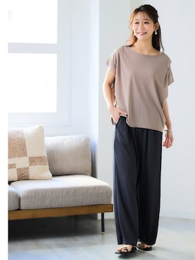 nissen Smile Modelsさん（レディース・160cm）の春コーディネート