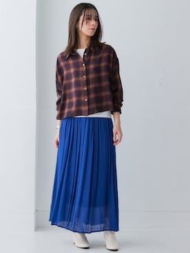 nissen Smile Modelsさん（レディース・160cm）の夏コーディネート