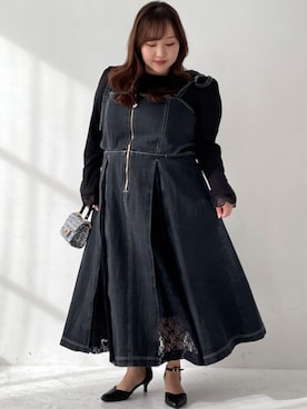 nissen Smile Modelsさん（レディース・158cm）の冬コーディネート