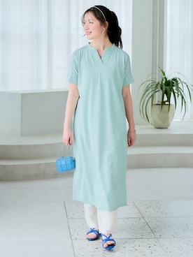 nissen Smile Modelsさん（レディース・164cm）の春コーディネート