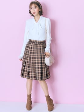 nissen Smile Modelsさん（レディース・167cm）の秋コーディネート