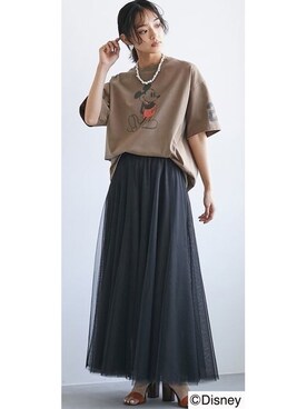 nissen Smile Modelsさん（レディース・167cm）の春コーディネート