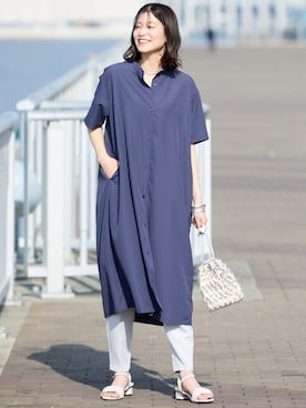 nissen Smile Modelsさん（レディース・168cm）の春コーディネート