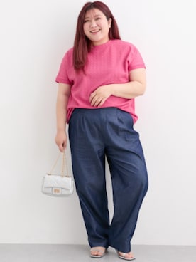nissen Smile Modelsさん（レディース・155cm）の夏コーディネート
