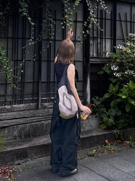 「KEEN（キーン）のアイテム」を使った、miyuさん（レディース・154cm）の夏コーディネート