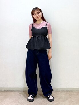 wakaさん（レディース・161cm）の夏コーディネート