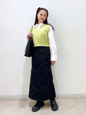 wakaさん（レディース・161cm）の春コーディネート