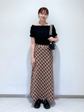 wakaさん（レディース・161cm）の夏コーディネート