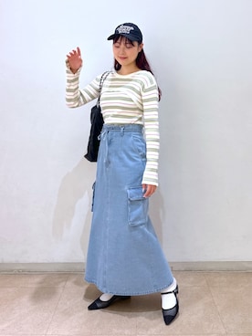 wakaさん（レディース・161cm）の春コーディネート