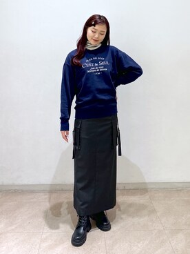 wakaさん（レディース・161cm）の冬コーディネート