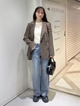 wakaさん（レディース・161cm）の冬コーディネート