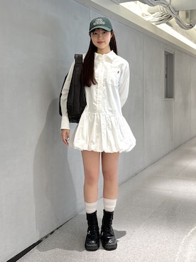 wakaさん（レディース・161cm）の冬コーディネート