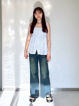 wakaさん（レディース・161cm）の夏コーディネート