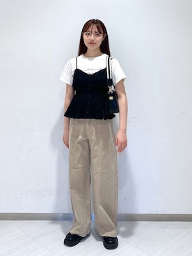 wakaさん（レディース・161cm）の夏コーディネート