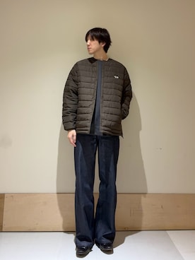 「アイテム（スウェット）」を使った、aisakuさん（メンズ・174cm）の秋コーディネート