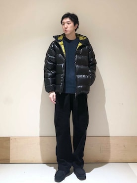 「clarks」｜aisakuさん（メンズ・174cm）の冬コーディネート