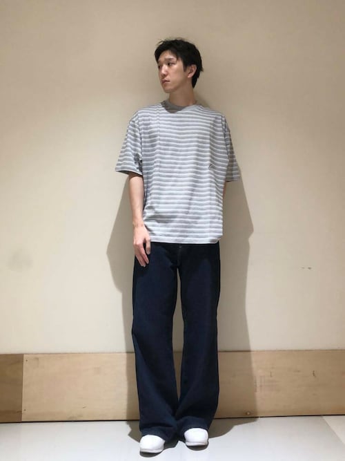 メランジボーダー ショートスリーブ Tシャツ