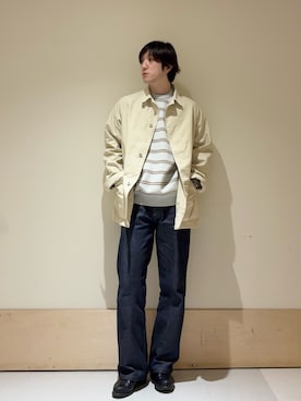 「FORK&SPOON（フォークアンドスプーン）のアイテム」を使った、aisakuさん（メンズ・174cm）の春コーディネート