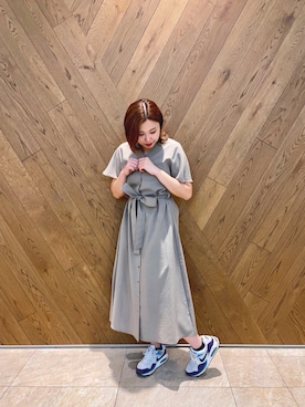 「URBAN RESEARCH ROSSO WOMEN（アーバンリサーチ　ロッソ）のアイテム（ワンピース/ドレス）」を使った、Narumiさん（レディース・156cm）の夏コーディネート