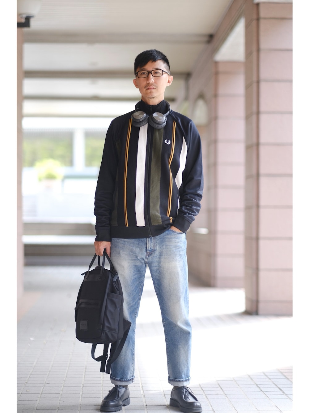 大人気】フレッド・ペリー ジャケット サイズM スタジャン