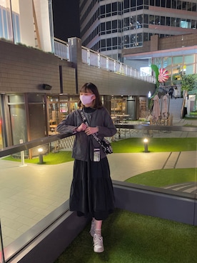 「ESPRIT（エスプリ）のアイテム（ジャケット/アウター）」を使った、29vinさん（レディース・173cm）の冬コーディネート