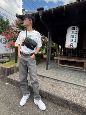 「アイテム（腕時計）」を使った、KAZKIFさん（メンズ・180cm）の夏コーディネート