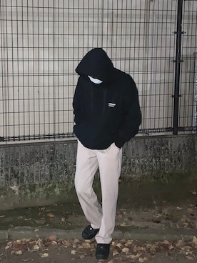 「VIVASTUDIO（ビバスタジオ）のアイテム」を使った、yyuuu0818さん（メンズ・175cm）の冬コーディネート