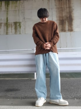 「SERACE（セラス）のアイテム」を使った、and5252さん（メンズ・171cm）の春コーディネート