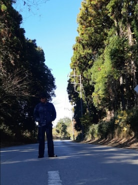 「アイテム（セットアップ）」を使った、and5252さん（メンズ・171cm）の冬コーディネート