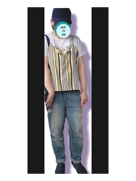 「osharewalker（オシャレウォーカー）のアイテム（帽子）」を使った、sunleafさん（レディース・161cm）の夏コーディネート