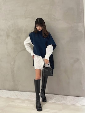 juriさん（レディース・153cm）の冬コーディネート