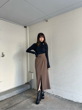 juriさん（レディース・153cm）の冬コーディネート