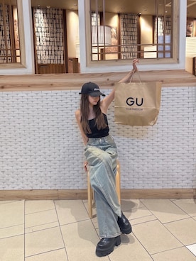 「MURUA（ムルーア）のアイテム」を使った、juriさん（レディース・153cm）の夏コーディネート