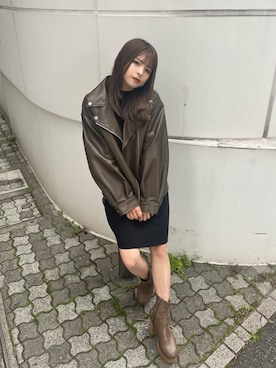 「MURUA（ムルーア）のアイテム（テーラードジャケット）」を使った、juriさん（レディース・153cm）の夏コーディネート