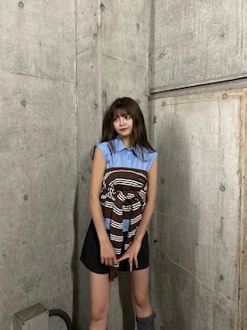 「MURUA（ムルーア）のアイテム」を使った、juriさん（レディース・153cm）の秋コーディネート