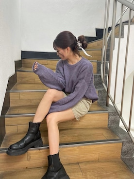 「#春服」｜juriさん（レディース・153cm）の冬コーディネート