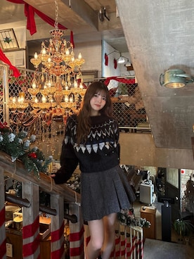 「MURUA（ムルーア）のアイテム」を使った、juriさん（レディース・153cm）の冬コーディネート