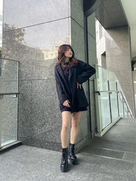 「#murua_by_staff」｜「アイテム（ジャケット/アウター）」を使った、juriさん（レディース・153cm）の春コーディネート