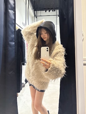 「MURUA（ムルーア）のアイテム（トップス）」を使った、juriさん（レディース・153cm）の秋コーディネート