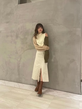 「#春服」｜juriさん（レディース・153cm）の冬コーディネート