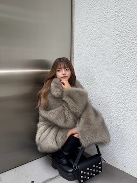 「MURUA（ムルーア）のアイテム」を使った、juriさん（レディース・153cm）の秋コーディネート