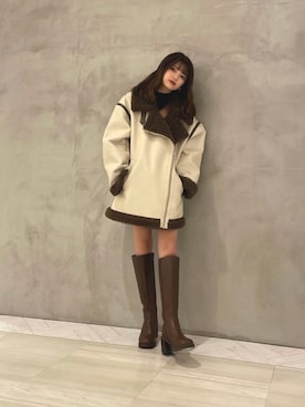 juriさん（レディース・153cm）の冬コーディネート