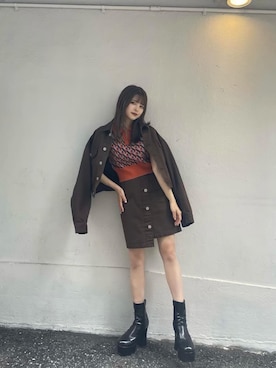 「MURUA（ムルーア）のアイテム（テーラードジャケット）」を使った、juriさん（レディース・153cm）の夏コーディネート