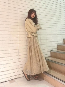 「#今日のコーデ」｜「アイテム（その他アウター）」を使った、juriさん（レディース・153cm）の冬コーディネート