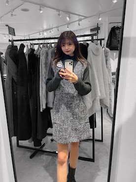 juriさん（レディース・153cm）の冬コーディネート