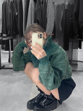 juriさん（レディース・153cm）の冬コーディネート