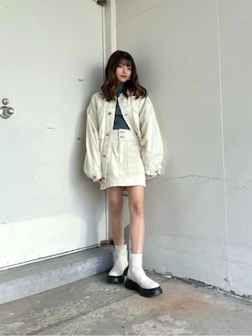 「#春服」｜juriさん（レディース・153cm）の冬コーディネート