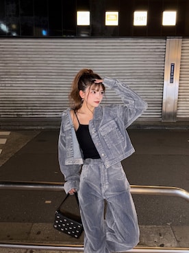 「MURUA（ムルーア）のアイテム」を使った、juriさん（レディース・153cm）の夏コーディネート