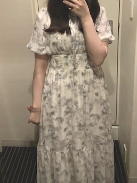 「NICE CLAUP（ナイスクラップ）のアイテム（ワンピース/ドレス）」を使った、honokaさん（レディース・161cm）の秋コーディネート